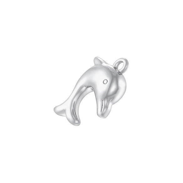 Wholesale Jewelry Animal Zodiac Copper Zirconia Rabbit Pin Croissant Starfish Seahorse Dolphin Pendant