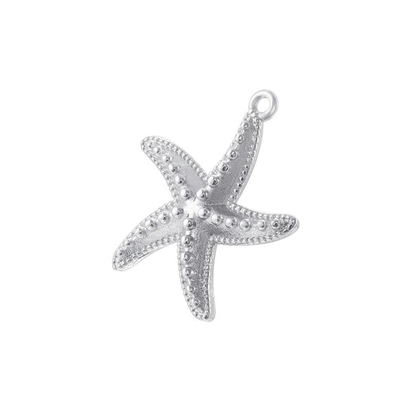 Wholesale Jewelry Animal Zodiac Copper Zirconia Rabbit Pin Croissant Starfish Seahorse Dolphin Pendant