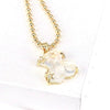 Wholesale Jewelry Animals Style Copper Pendant Necklace With Ball Chain And Electroplating Treatment