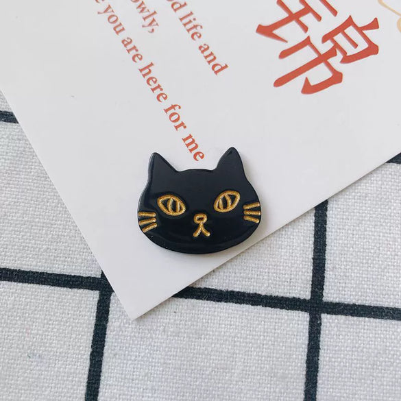 Wholesale Jewelry Base Accessories Plastic Resin Cat Fashion Trend Cute Style