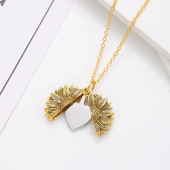 Wholesale Jewelry Basic Classic Style Customization Laser Engraving Heart Shape 201 Stainless Steel Plating Pendant Necklace Cable Chain
