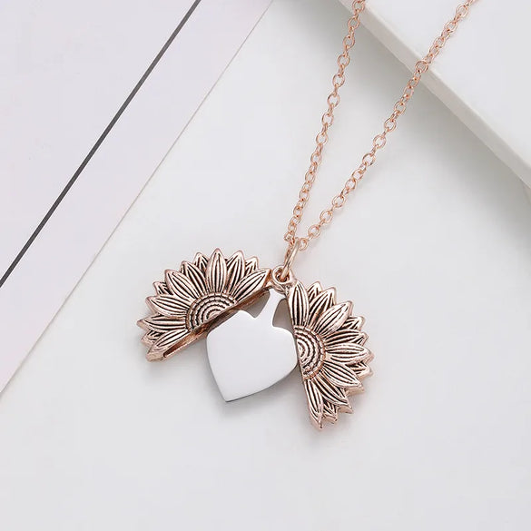 Wholesale Jewelry Basic Classic Style Customization Laser Engraving Heart Shape 201 Stainless Steel Plating Pendant Necklace Cable Chain