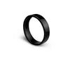 Wholesale Jewelry Basic Simple Style Customization Laser Engraving Solid Color Titanium Steel Rings