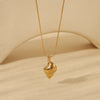 Wholesale Jewelry Beach Commute Turtle Flower Snail 304 Stainless Steel 18K Gold Plated Pendant Necklace