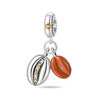 Wholesale Jewelry Beads Accessories Bracelet 925 Silver Plated Copper Dripping Oil Fruit Food Style