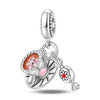 Wholesale Jewelry Beads Accessories Bracelet 925 Silver Plated Copper Dripping Oil Fruit Food Style