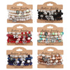 Bohemian Butterfly Glass Wholesale Bracelets