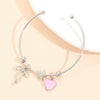 Wholesale Jewelry Bow Stainless Steel Imitation Pearls Electroplated Snake Bone Chain Earrings Bracelet Necklace Choker For Female