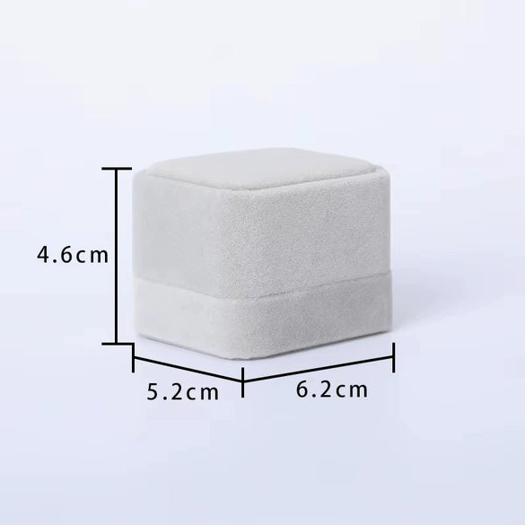 Wholesale Jewelry Box Kraft Paper Smooth Applique Retro For Jewelry Packaging