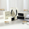 Wholesale Jewelry Box White Black Cover Paper Cardboard Material With Sponge Lining For Ring Stud Earrings Bracelet Necklace Packaging