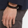 Wholesale Jewelry Bracelet Stainless Steel Snake Leather With Letters Numbers Text Electroplating For Men And Unisex