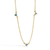Wholesale Jewelry Brass Copper Plated With 18K Gold Zircon Geometric Cross Chain Necklace For Women