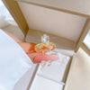 Wholesale Jewelry Brass Crown Love Diamond Ring Electroplating Cartoon Style For Women