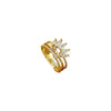 Wholesale Jewelry Brass Crown Shaped Cartoon Style Electroplated Bracelet For Women