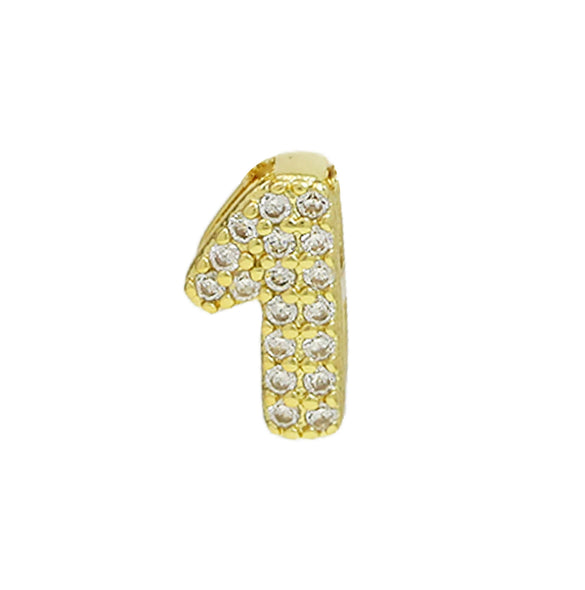 Wholesale Jewelry Brass Electroplated Letter Number Text Pendant Necklace