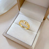Wholesale Jewelry Brass Ring With The Crown Pattern And Electroplating Treatment Light Luxury And Cartoon Style