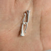 Wholesale Jewelry Buckle Material S925 Sterling Silver Simple Style With Speaker Pattern And Electroplating Processing For Diy Bracelet And Necklace
