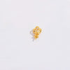 Wholesale Jewelry Buckle 925 Silver Gold Plated Zircon Inlaid Flower Pattern Pendant
