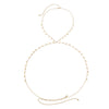 Wholesale Jewelry Butterfly Crystal Bikini Chest Chain Women's Copper Animals Style Electroplated Body Chain