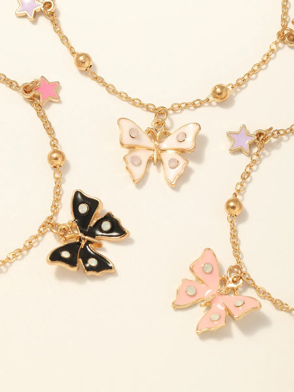 Wholesale Jewelry Cartoon Butterfly Children'S Bracelet Gooddiy