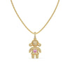 Wholesale Jewelry Cartoon Characters Sterling Silver 925 Electroplated Pendant Necklace
