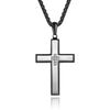 Wholesale Jewelry Casual Hip-Hop Cross 304 Stainless Steel Plating Pendant Necklace