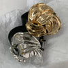 Wholesale Jewelry Casual Hip-Hop Retro Flower Pu Leather Alloy Gold Plated Silver Plated Patchwork Plating Metal Wristband
