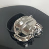 Wholesale Jewelry Casual Hip-Hop Retro Flower Pu Leather Alloy Gold Plated Silver Plated Patchwork Plating Metal Wristband