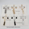 Wholesale Jewelry Casual Simple Style Classic Style Heart Shape 304 Stainless Steel Gold Plated Jewelry Set