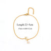 Wholesale Jewelry Casual Simple Style Classic Style Letter 201 Stainless Steel Anklet