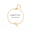 Wholesale Jewelry Casual Simple Style Classic Style Letter 201 Stainless Steel Anklet