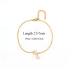 Wholesale Jewelry Casual Simple Style Classic Style Letter 201 Stainless Steel Anklet