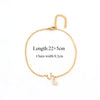 Wholesale Jewelry Casual Simple Style Classic Style Letter 201 Stainless Steel Anklet