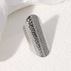 Wholesale Jewelry Casual Simple Style Geometric 304 Stainless Steel Hollow Out Inlay Open Rings
