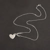 Wholesale Jewelry Casual Simple Style U Shape Customization Laser Engraving 304 Stainless Steel 18K Gold Plated Mixed Metal Pendant Necklace Cable Chain