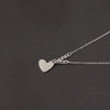 Wholesale Jewelry Casual Simple Style U Shape Customization Laser Engraving 304 Stainless Steel 18K Gold Plated Mixed Metal Pendant Necklace Cable Chain