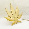 Wholesale Jewelry Casual Vintage Style Tropical Leaves 304 Stainless Steel 14K Gold Plated Plating Hollow Out Open Rings