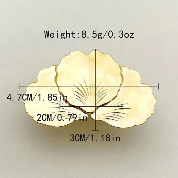 Wholesale Jewelry Casual Vintage Style Tropical Leaves 304 Stainless Steel 14K Gold Plated Plating Hollow Out Open Rings