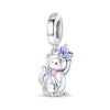 Wholesale Jewelry Cat Accessories Bracelet Copper Plated 925 Silver Dripping Oil Style