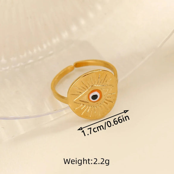 Wholesale Jewelry Classical Vintage Style Romantic Leaves 304 Stainless Steel Open Rings