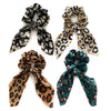 Wholesale Jewelry Cloth Leopard Print Knot Rabbit Ears Joker Head Large Intestine Style Spring And Summer