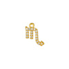 Wholesale Jewelry Constellation Brass 18K Electroplated Micro Set Zircon Pendant