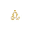 Wholesale Jewelry Constellation Brass 18K Electroplated Micro Set Zircon Pendant