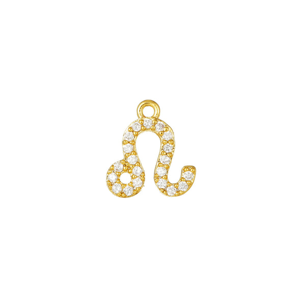 Wholesale Jewelry Constellation Brass 18K Electroplated Micro Set Zircon Pendant