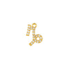 Wholesale Jewelry Constellation Brass 18K Electroplated Micro Set Zircon Pendant