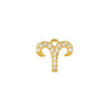 Wholesale Jewelry Constellation Brass 18K Electroplated Micro Set Zircon Pendant