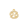 Wholesale Jewelry Constellation Brass 18K Electroplated Micro Set Zircon Pendant