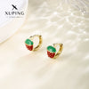 Wholesale Jewelry Copper Alloy Fruit Strawberry Earrings Cute Style Electroplating