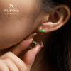 Wholesale Jewelry Copper Alloy Fruit Strawberry Earrings Cute Style Electroplating
