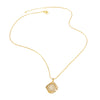 Wholesale Jewelry Copper Animal Zodiac Geometric Small Fish And Shrimp Necklace Clavicle Chain Electroplated